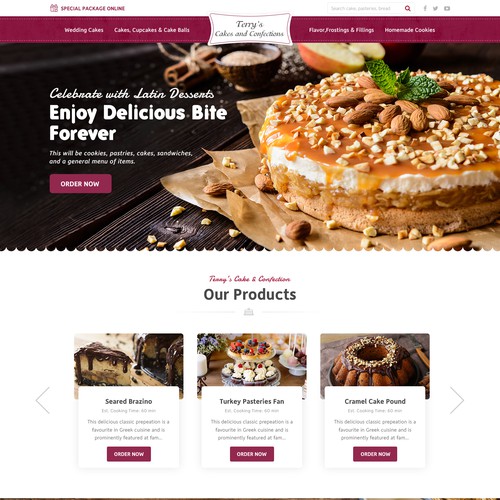 Terry's Cake and Confectioners