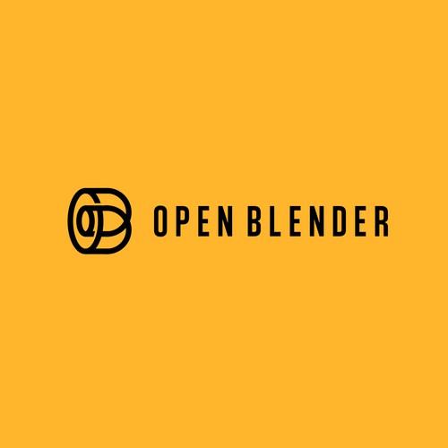 Lette O and B for Open Blender company