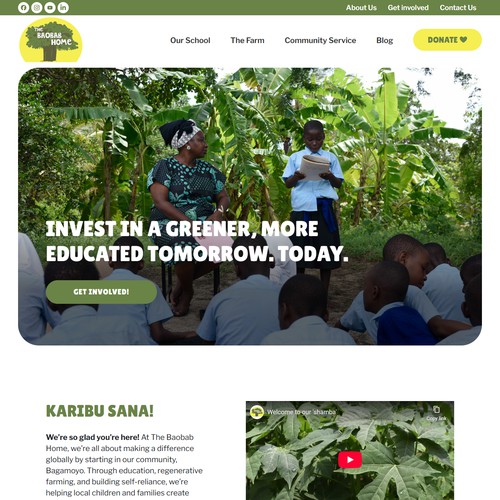 Baobab Home - NationBuilder Website