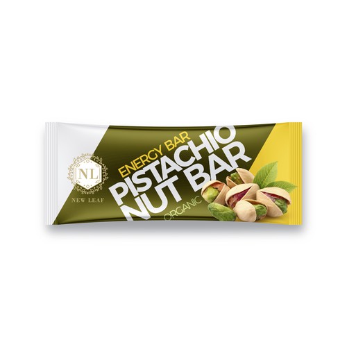 Pistache Nut Bar Package Design