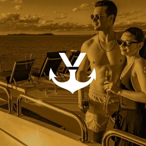 Yacht charter broker "Yachtisea" luxury travel lovers logo