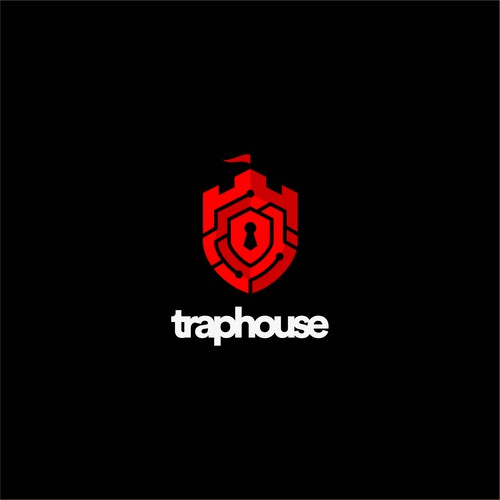 traphouse logo design