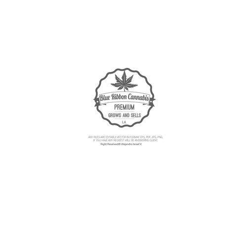 Blue Ribbon Cannabis logo1