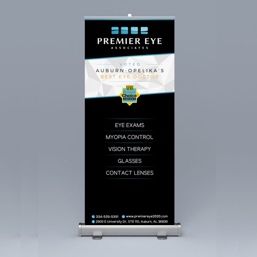 Banner design for Premier Eye