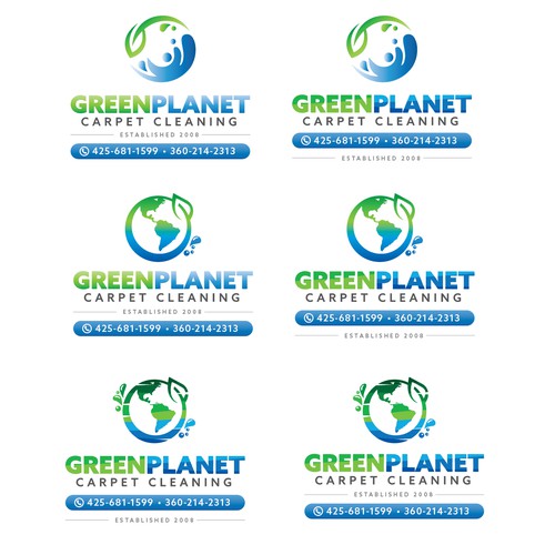 Green Planet Carpet Cleaning logo
