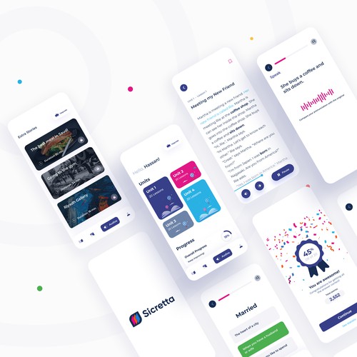 Sicretta: Immersive English Learning