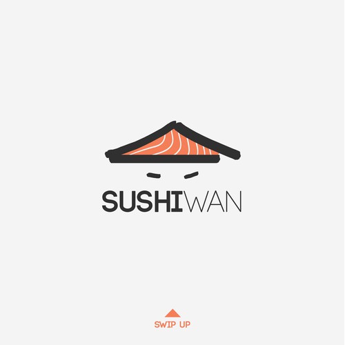logo for a Japanese food restaurant 