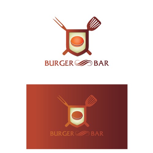 Create the next logo for BURGER BAR or THE BURGER BAR