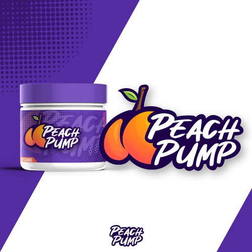 peach pump logo