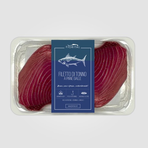 Fish Label Design