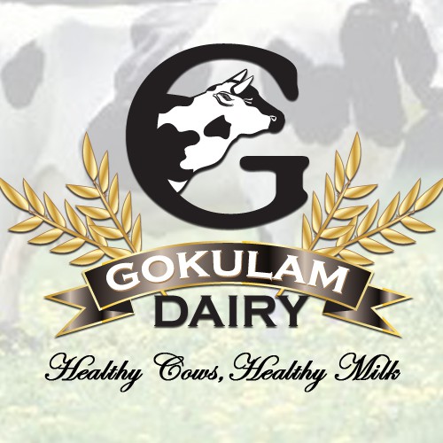 logo design for Gokulam Dairy 