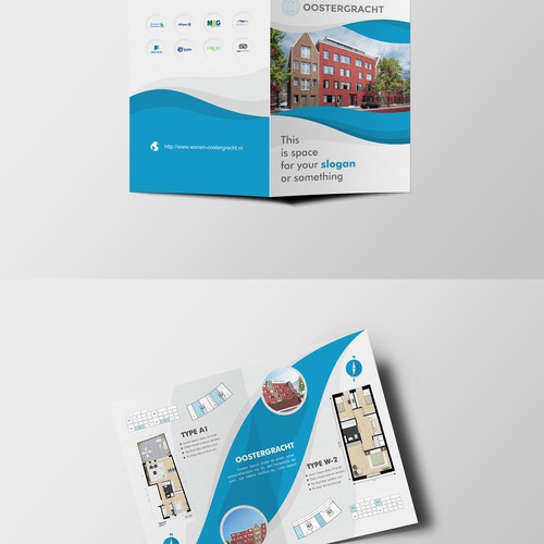 first winning with Brochure design