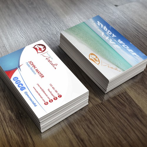  Business cards Tu Futuro en Australia