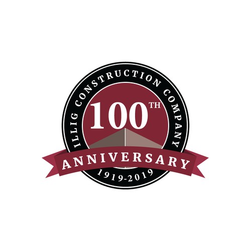 100th anniversary logo