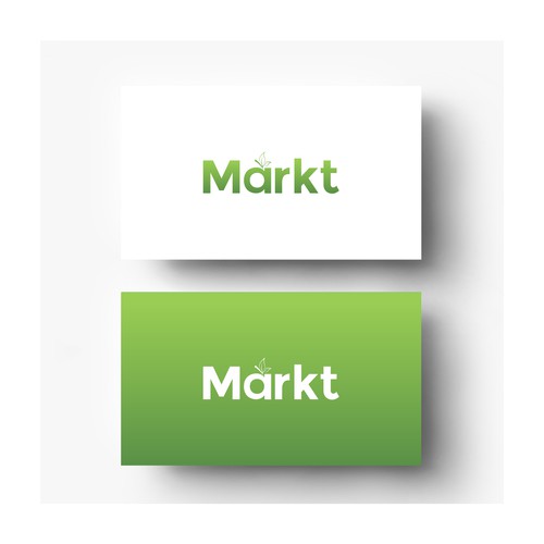 Design  logo markt a modern & clean logo for app that connects local farmers and the community together