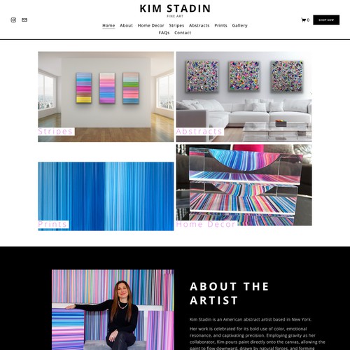 Kim Stadin Fine Art SEO