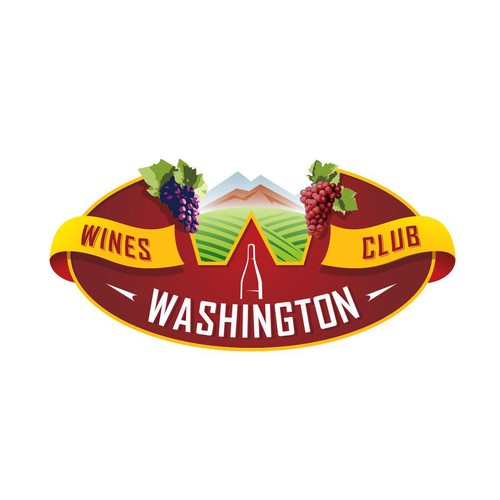 Create a logo for Washingtonwines.club