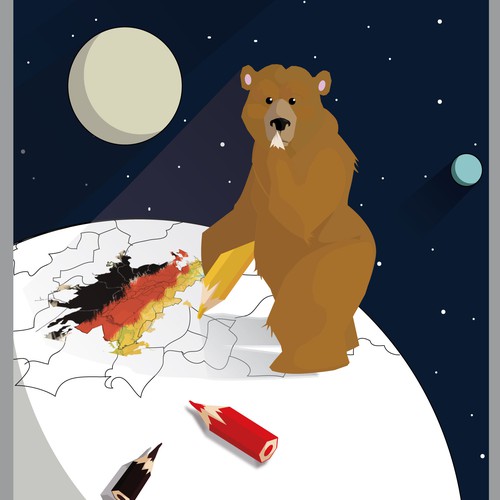 bear desining the world