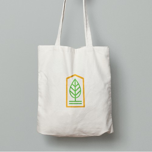 Modern logo for a natural food&drink brand