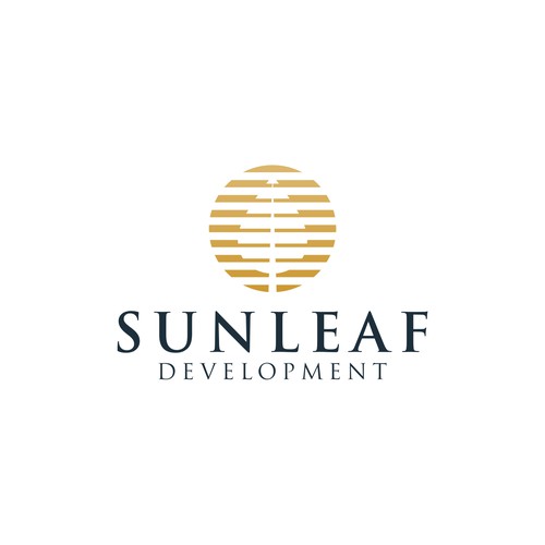 Sunleaf Development logo concept