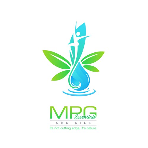 Bold logo concept for MPG Essentials: CBD Oils