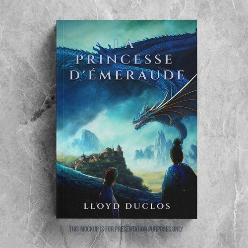 Book Cover "La Princesse d'Émeraude"