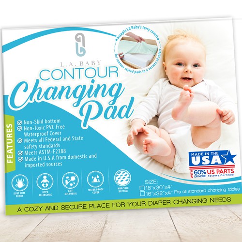 Changing Pad Packaging design
