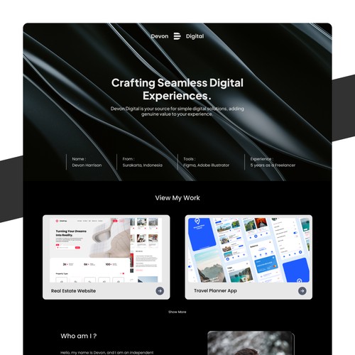 Portfolio Website Design