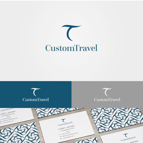 Logo design for a travel agency