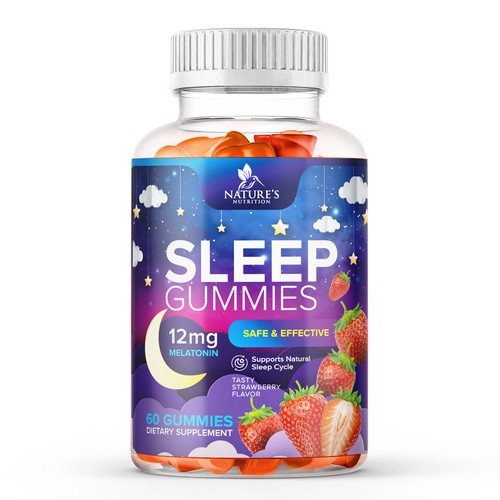Tasty Sleep Gummies Design needed for Nature's Nutrition