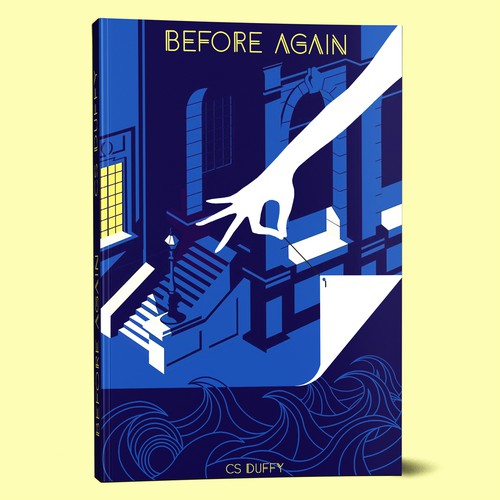 Urban book cover design about time travelling