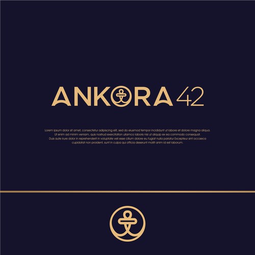 ANKORA 42 – Premium Logo & Brand Identity Concept