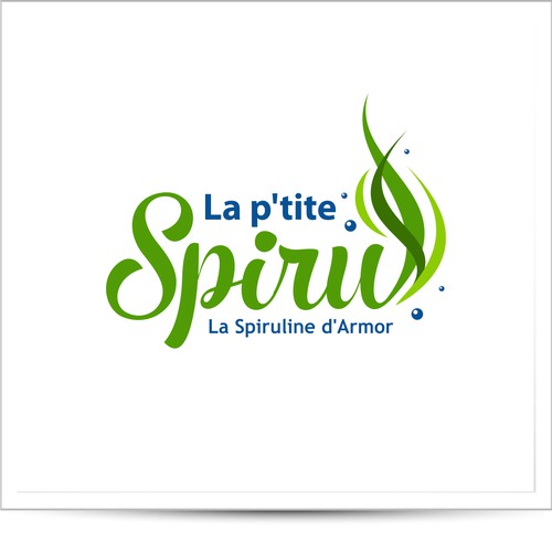 bold logo for spiruline 
