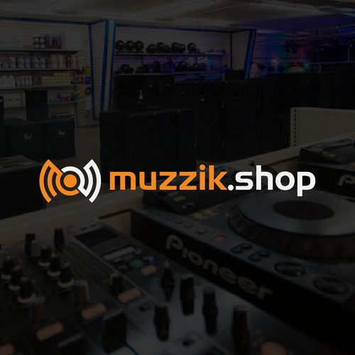 Logo for audio equipment on line store