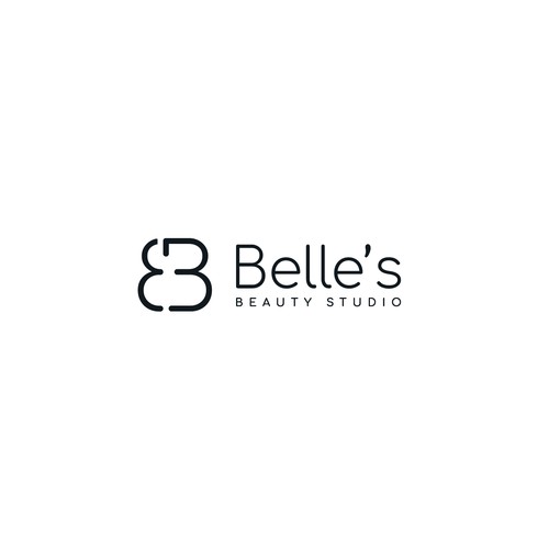 Modern logo for Belle's cosmetic tattoo business