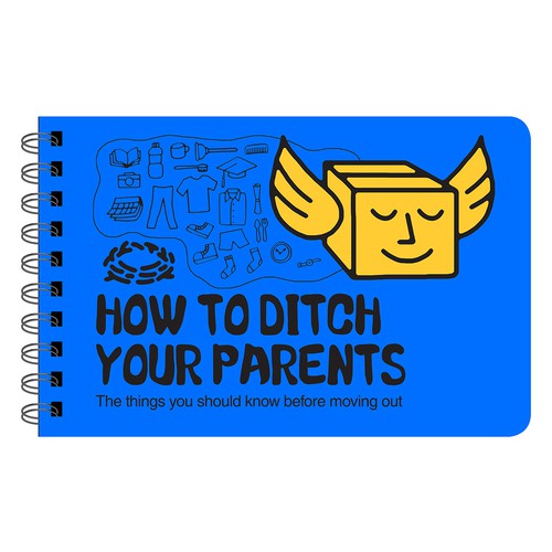 illustration concept for How To Ditch Your Parents