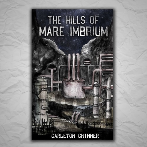 Book cover for sci-fi novel