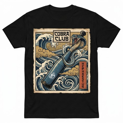 japanese style design for a club