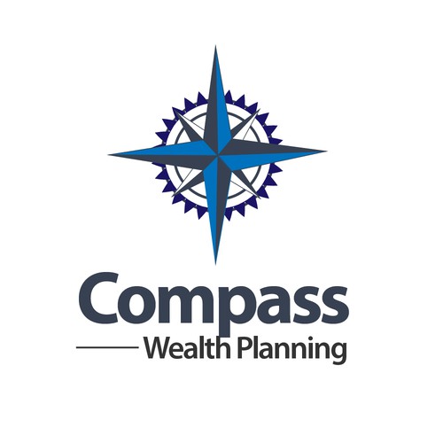 Bold Iconic Logo for Compass Wealth Planning