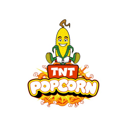TnT Popcorn Logo