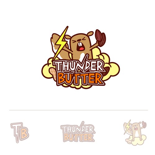 Logo for Thunder Butter nut butters