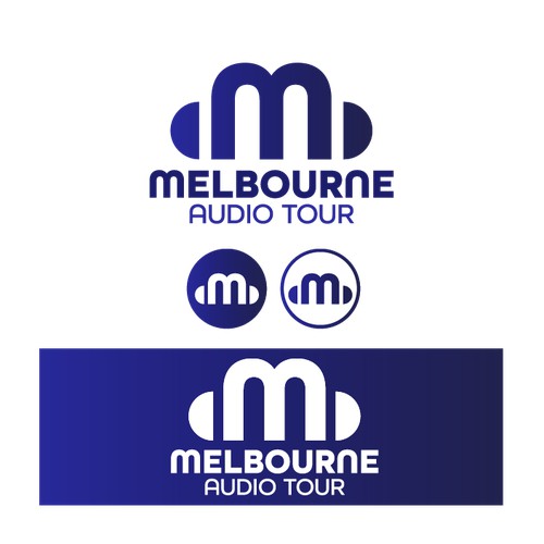 Bold logo for Melbourne Audio Tour - v2