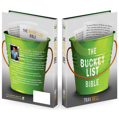 Book cover for The Bucket List Bible by Trav Bell - The Bucket List Guy (www.TheBucketListGuy.com)