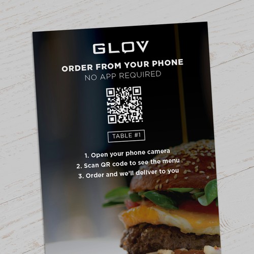 Sports bar self ordering QR code menu