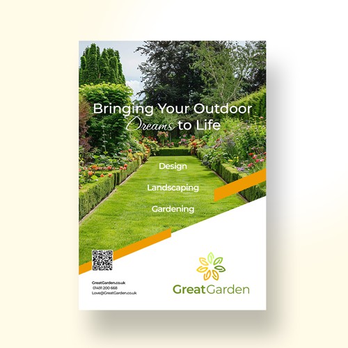 A5 advert for National Garden Scheme booklet
