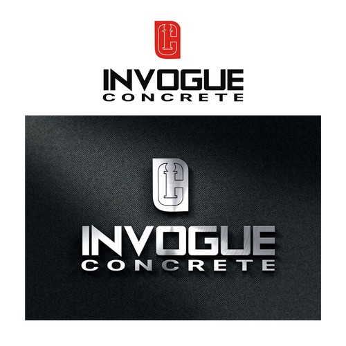 Logo an business card design for INVOGUE CONCRETE