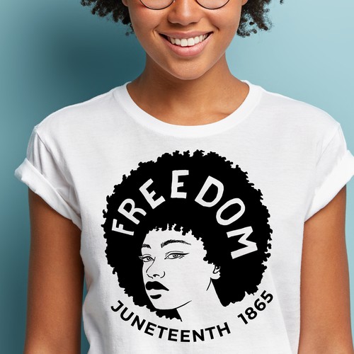 Illustration for Juneteenth t-shirt design