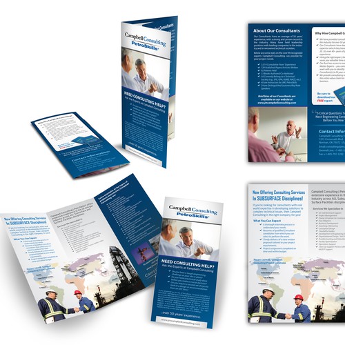 New brochure design wanted for Campbell Consulting - PetroSkills 