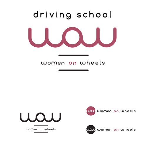 logo for drivings school