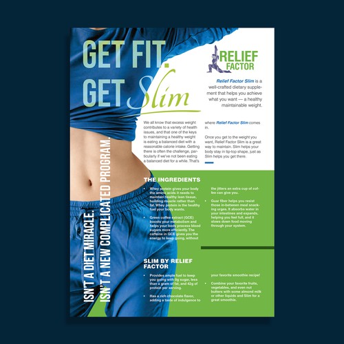 Relief Factor Flyer Design